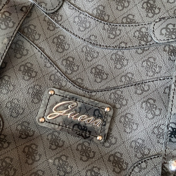 Guess Black Handbag - Picture 7 of 8